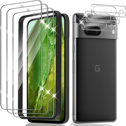 Schutzfolie für Google Pixel 8A Panzerglas 3 Stück HD
