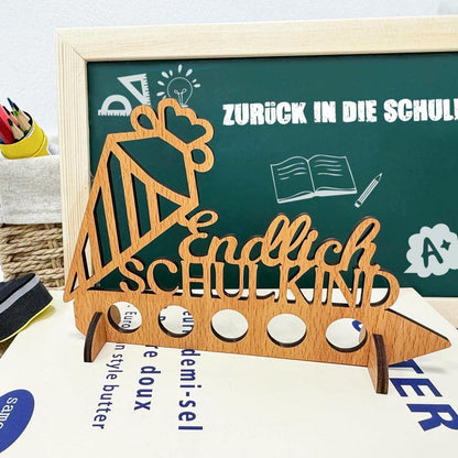 Holz Schultüte Geldgeschenk Einschulung Einschulungsgeschenk Jungen Mädchen