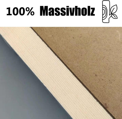 A4 Bilderrahmen Holz Plexiglasfenster Wanddekoration Weiß 1er