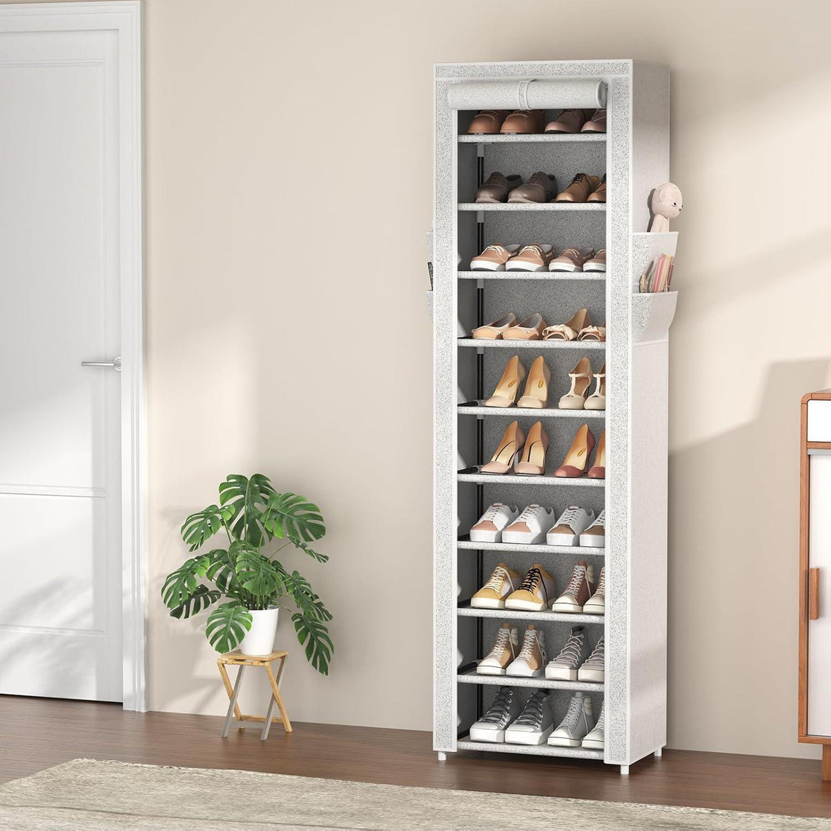 Schuhregal 11 Ebenen – Platzsparend & Staubdicht