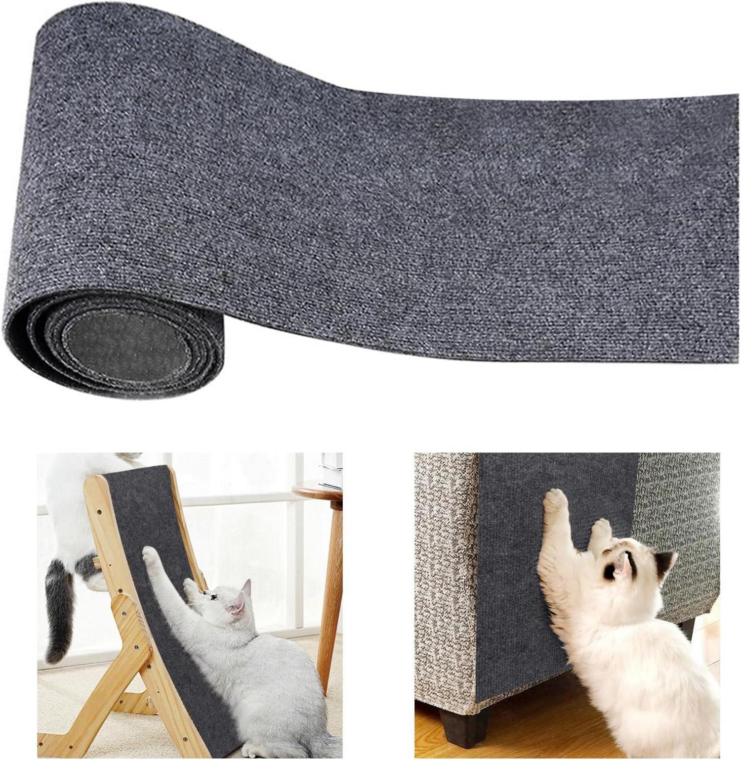 Katzenkratzmatte Selbstklebend Anti-Kratz Tape Dunkelgrau 40cm 2m