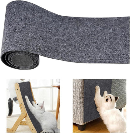 Katzenkratzmatte Selbstklebend Anti-Kratz Tape Dunkelgrau 40cm 2m