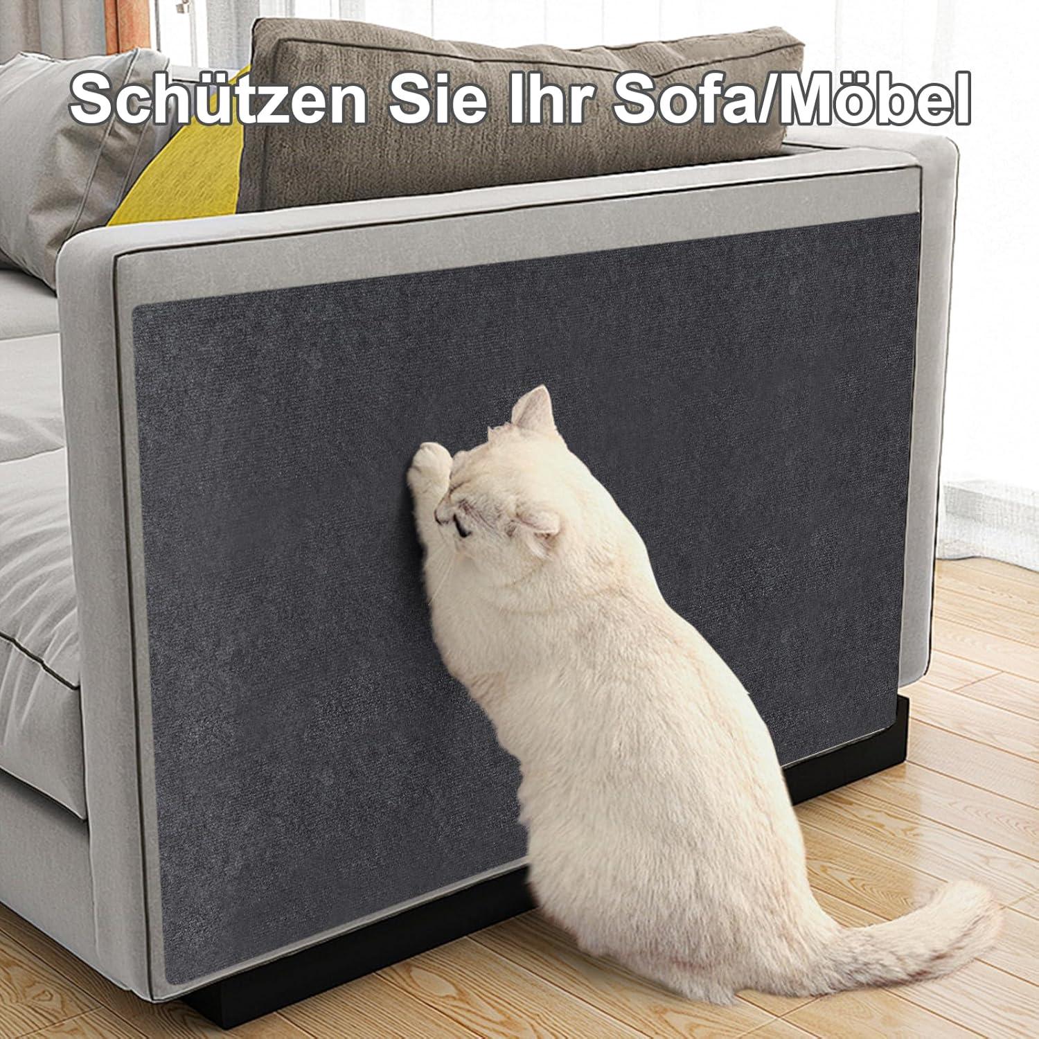 Kratzmatte Katze selbstklebend Kratzschutz Sofa Wand Tür