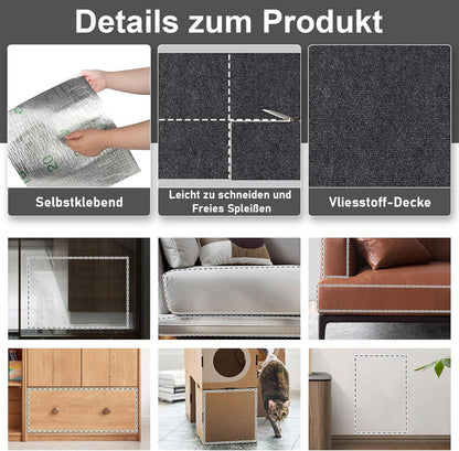 Kratzmatte Katze selbstklebend Kratzschutz Sofa Wand Tür Schutz 40cm * 2m