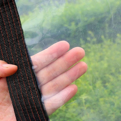 Transparente Wasserdichte Abdeckplane 2x3m - Vielseitige Durchsichtige