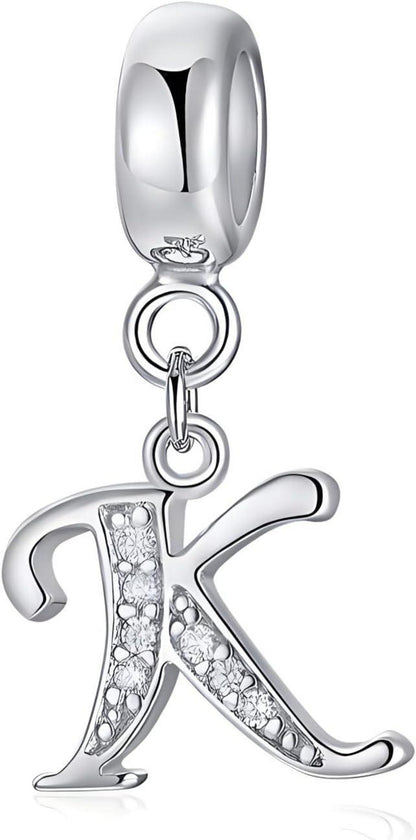 Sterling Silber Charm Anhänger Muttertagsgeschenk Zirkonia 925