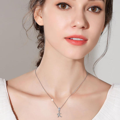 Sterling Silber Charm Anhänger Muttertagsgeschenk Zirkonia 925