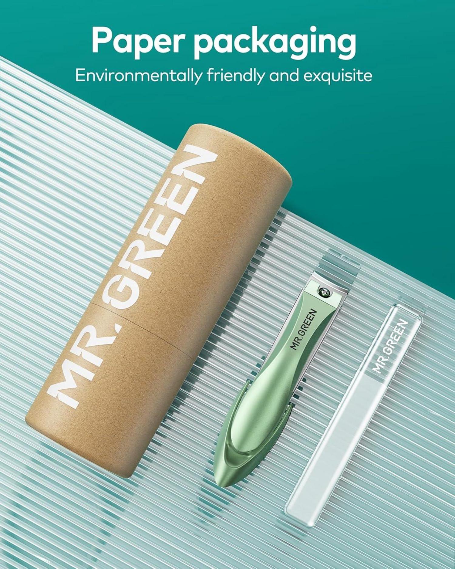 Anti Spritz Nagelknipser mit Nagelfeile, Profi Nagelset für