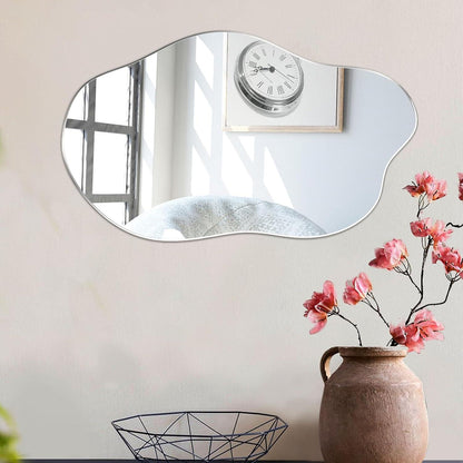 Asymmetrischer Wandspiegel – Dekorative Glas Spiegel Wanddeko