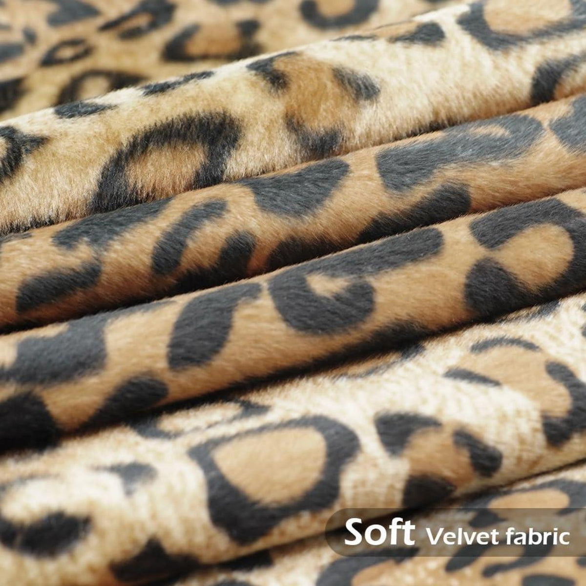 Langer Kissenbezug Leopard Gepard, 91x36 cm, Boho Deko