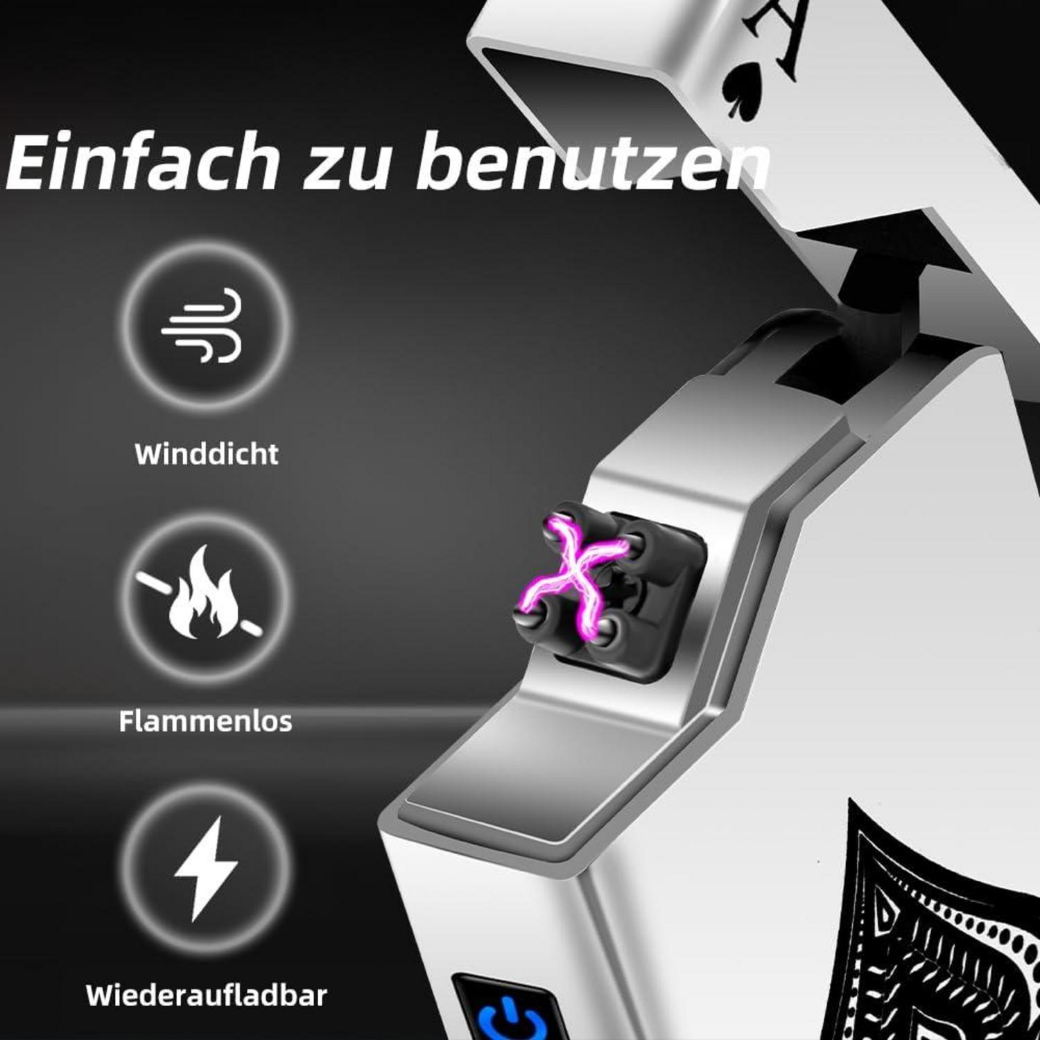 Elektrisches USB-Feuerzeug Plasma Sturmfeuerzeug