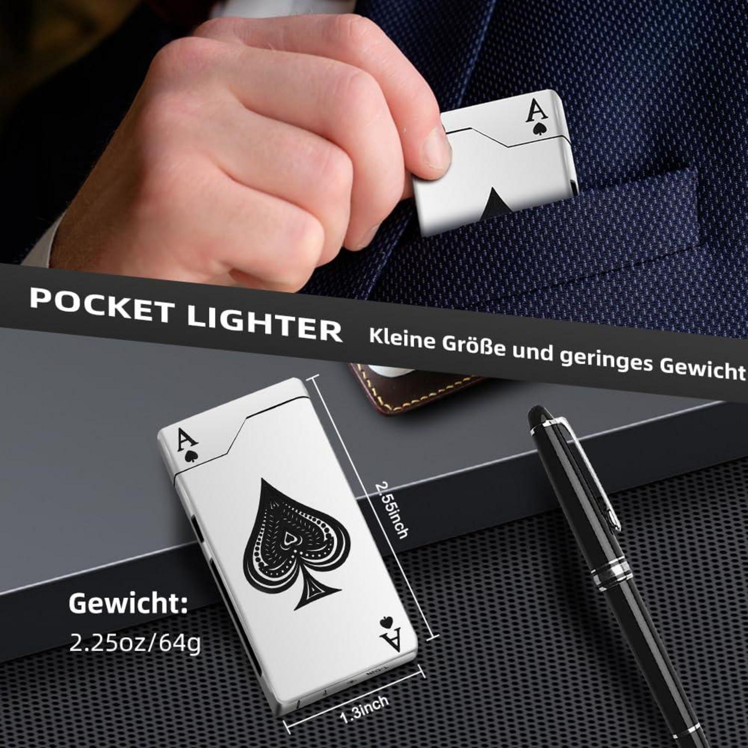 Elektrisches Lichtbogen Feuerzeug USB Aufladbar Sturmfeuerzeug