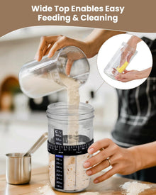 Sauerteig Starter Kit 730ML mit Thermometer und