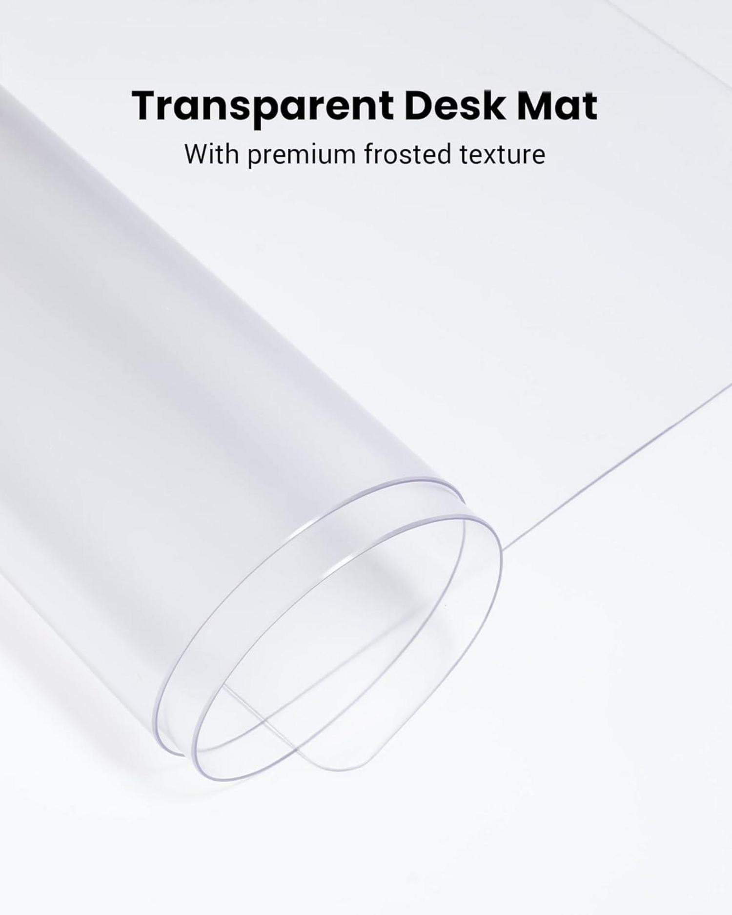 Transparente Schreibtischunterlage 90 x 43 cm - Wasserdicht