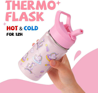 Kinder Trinkflasche Edelstahl 500ml Auslaufsicher mit