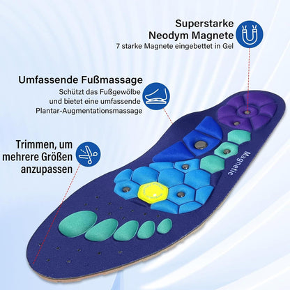Magnetische Einlegesohlen Massage Akupunktur Orthopädisch