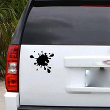 3D Autoaufkleber – Schwarze Klecks für Tür & Heckstoßstange