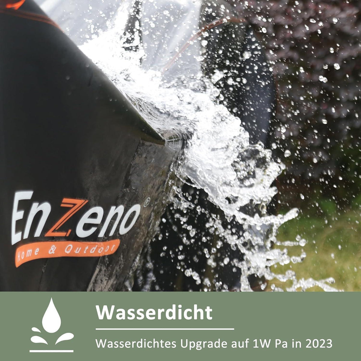 Wasserdichte Gartenmöbelabdeckung für Rattan Würfel Set, 110x110x74cm