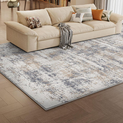 Teppich Moderner Wohnzimmer Flauschig Rutschfest 120x170