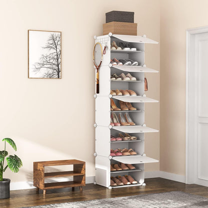Schuhregal mit 12 Ebenen für 96 Paar