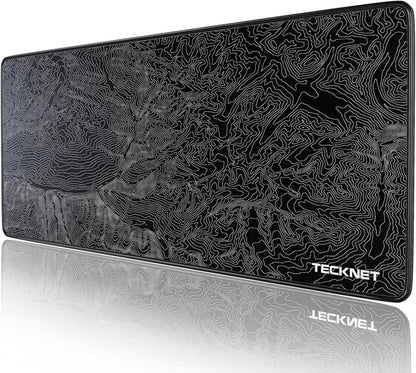 Gaming Mauspad XXL Speed 900x400 mm Schwarz Wasserdicht rutschfeste
