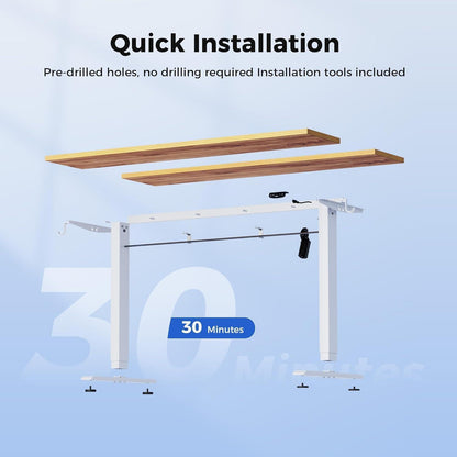 Höhenverstellbarer Schreibtisch 120x60cm elektrisch Memory