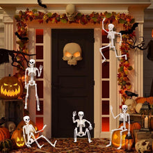 Halloween Deko Skelett Set Outdoor Innen Gruselig Party