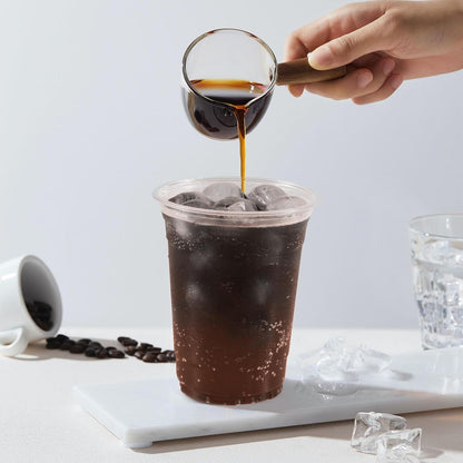 1000 Transparente Partybecher aus Kunststoff (350ml) für Geburtstage