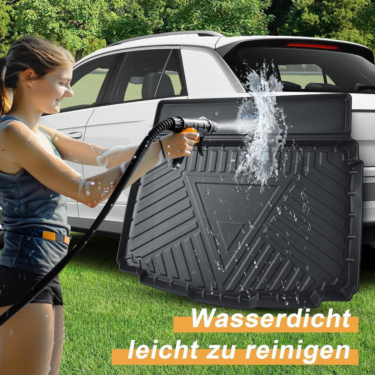 Kofferraumwanne VW T-ROC 2018-2025 | TPE Allwetter Matte