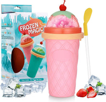 Slushy Maker Becher Silikon Slush Eis wiederverwendbarer