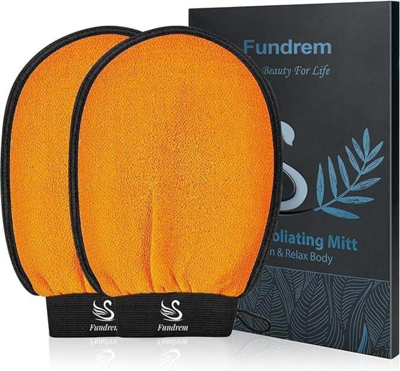 Koreanische Peeling-Handschuhe für Bad Orange