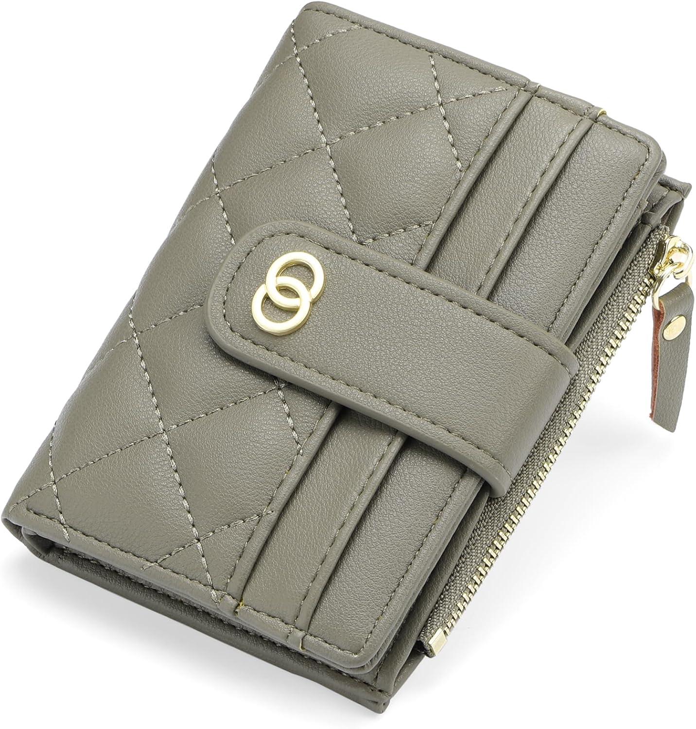GAEKEAO RFID-Geldbörse klein Damen Leder Geschenk Brieftasche Beachte bitte die Zeichenzahl von maximal 80 inklusive
