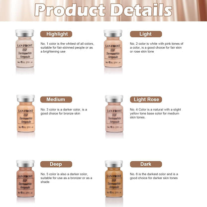 BB Glow Serum Starter Kit Hyaluronsäure Peptide 12 Stk. 8ml Anti-Aging