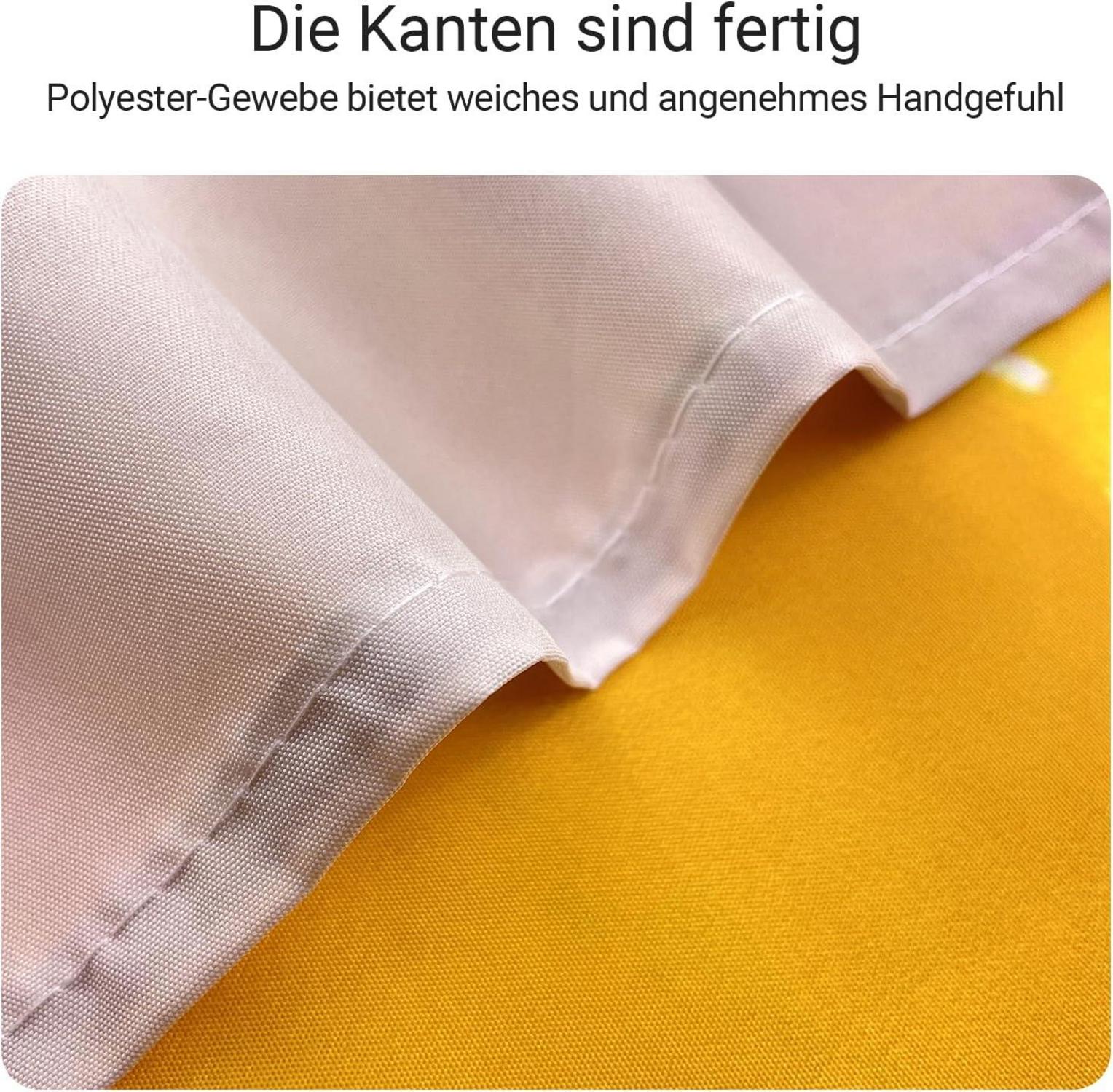 Duschvorhang Gelbe Ente 240x200cm Antischimmel Wasserabweisend