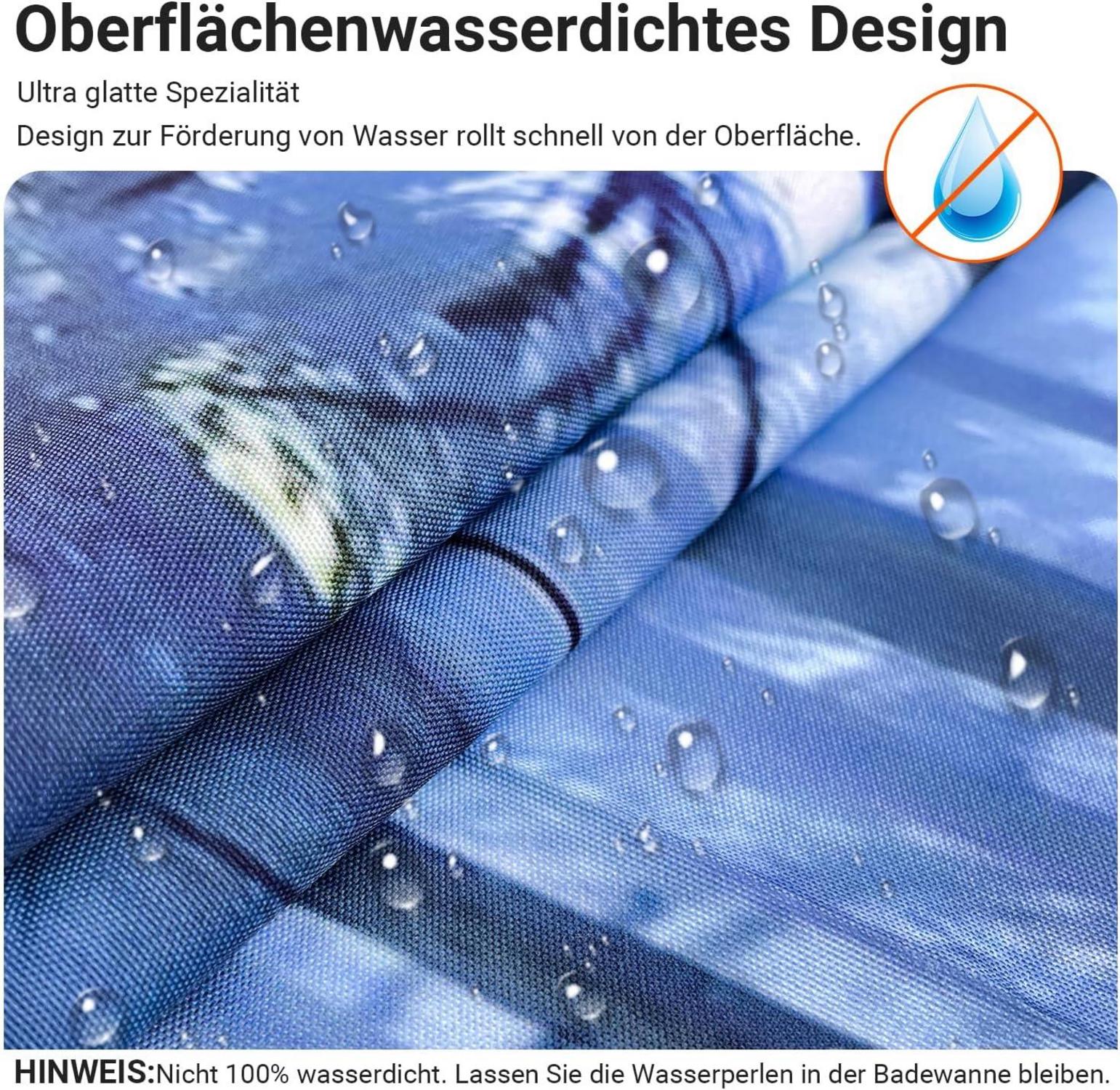 Duschvorhang Sunshine Forest 180x180cm Wasserabweisend