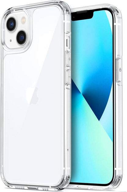 Transparente iPhone 13 Hülle mit Anti-Vergilbung & Doppelairbags