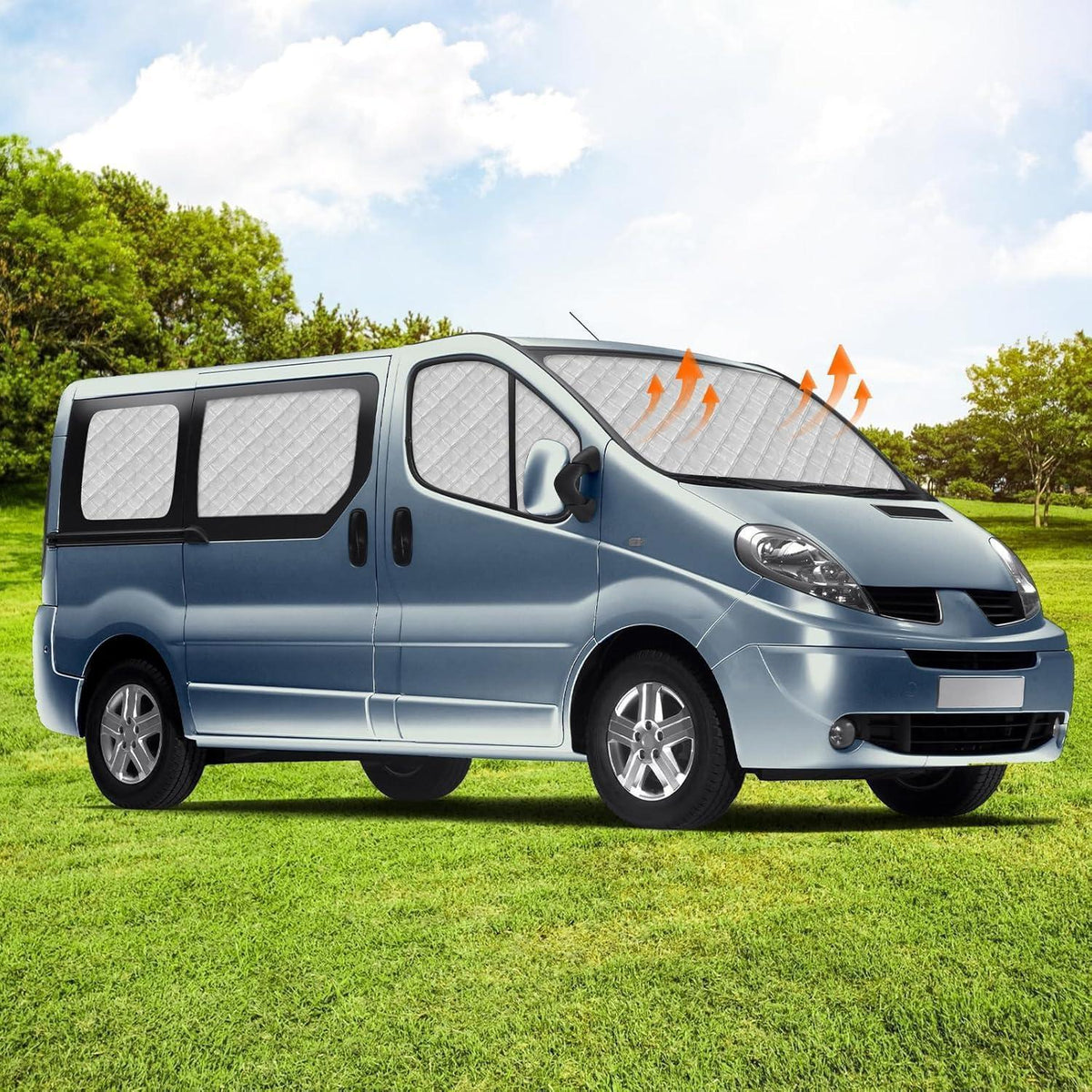 Wohnmobil Sonnenschutz Set Renault Trafic SWB 2001-2014