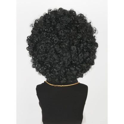 Afro Perücken Set 70er Jahre - Herren Kostüm Perücke mit Accessoires