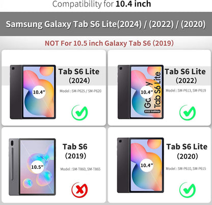 EasyAcc Samsung Galaxy Tab S6 Lite Hülle 10.4 Zoll mit