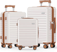 Hartschalen Kofferset 3tlg PC Leicht Trolley Handgepäck 360° Spinner