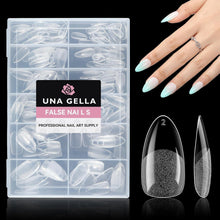 Mandel Gel Nägel 216 Stück – Oval & Almond Full Cover Tips