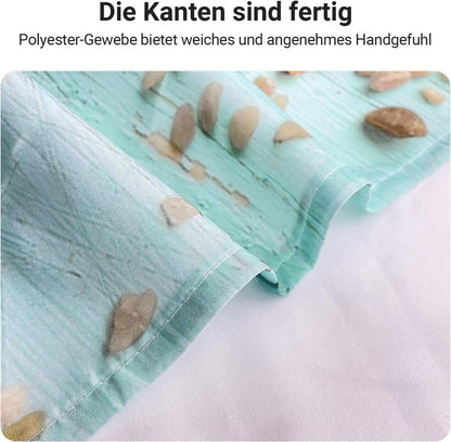 Duschvorhang 200x200cm Wasserabweisend Schale Antischimmel Polyester
