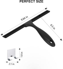 Duschabzieher Glastür Edelstahl Squeegee Bad Fliesen