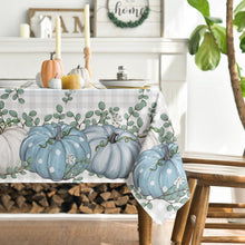 Artoid Büffelkarierte Blau Herbst Tischdecke 140x180 cm, Party Dekor