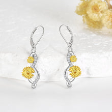 Gänseblümchen Ohrringe 925 Sterling Silber Ohrstecker Blumen