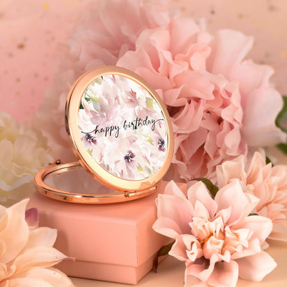 Geschenkset für Frauen, Geburtstag, Rose Gold, Entspannung, 9 Teile