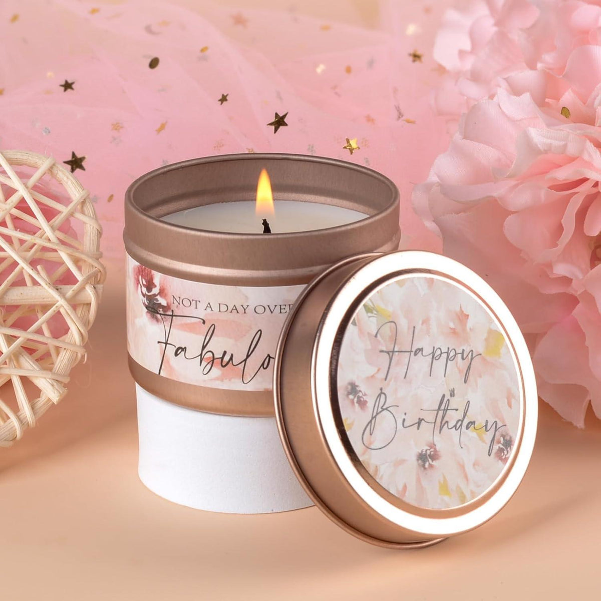 Luxus Geburtstag Geschenkset Frauen 18 30 40 50 60 Geburtstag Gold Rose DNAF