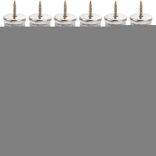 40x Filzgleiter zum Schrauben 28mm Grau Bodenschutz Möbel