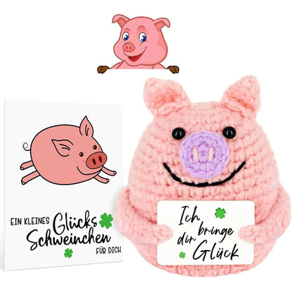 Glücksschweinchen Positive Geschenke Prüfung Besserung