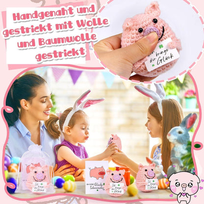 Glücksschweinchen Positive Geschenke Prüfung Besserung